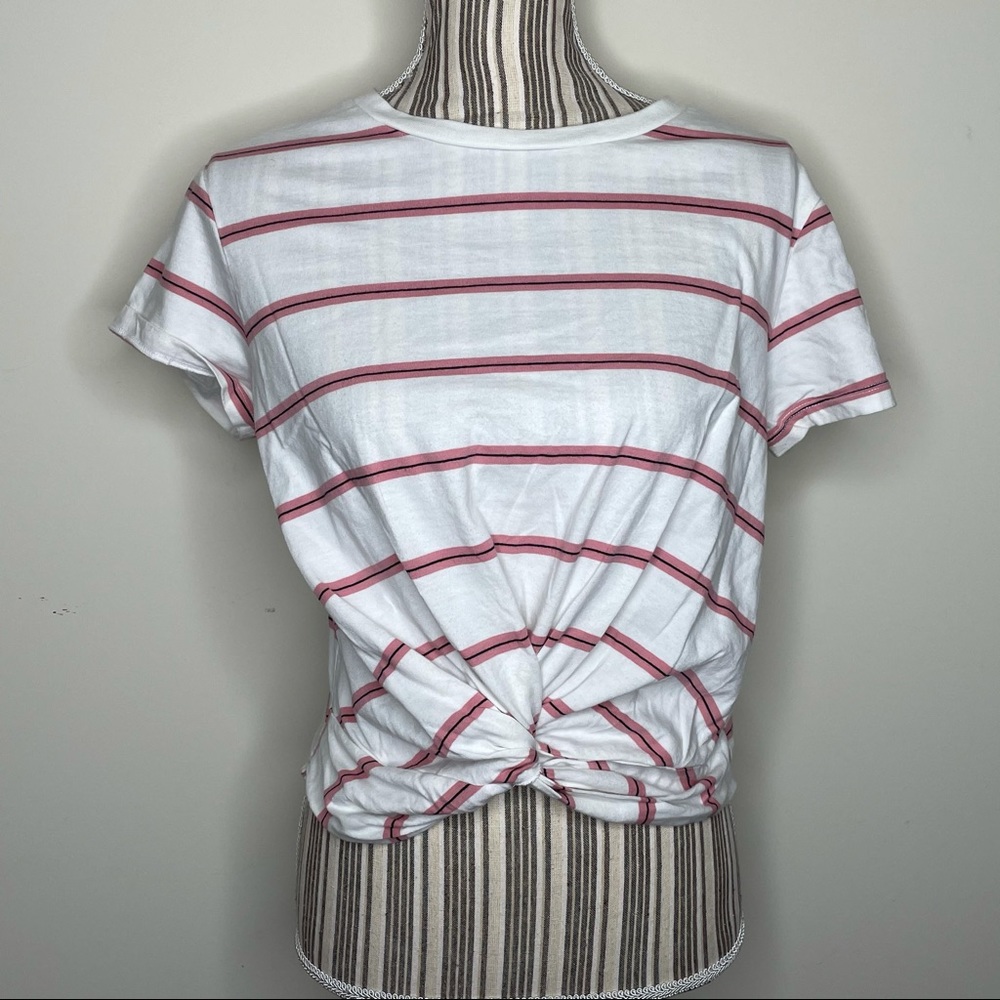 All Saints Carme stripe tee